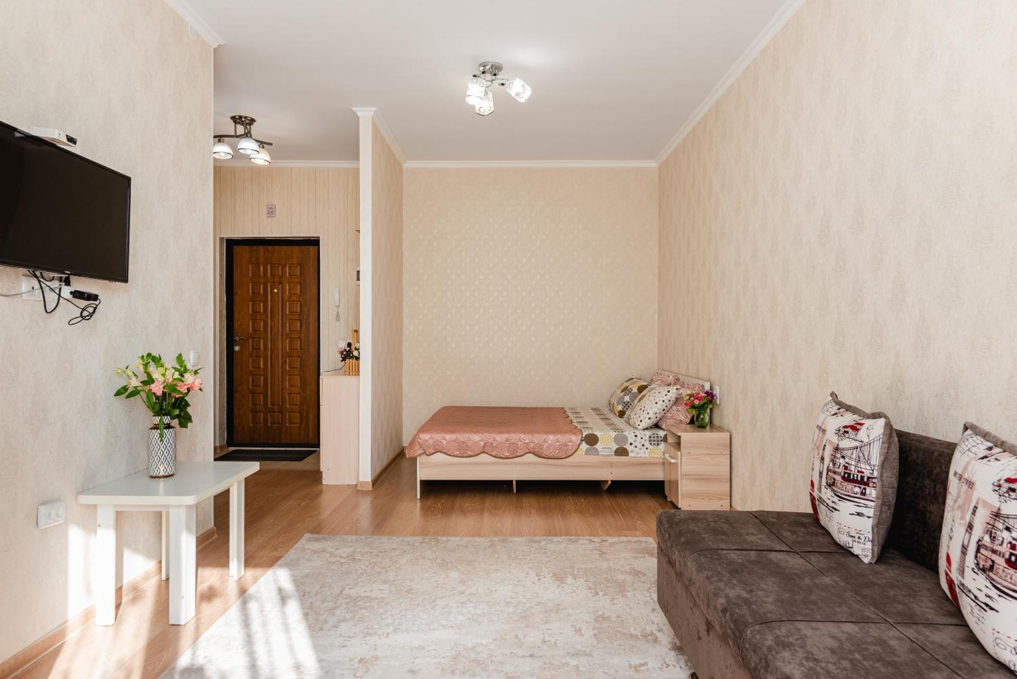 Akvarel Apartment Near Adk Almaty Exterior photo